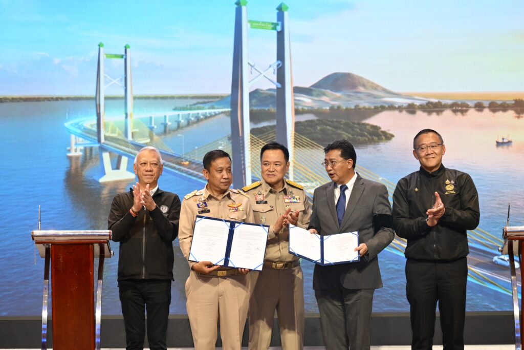 “อนุทิน-พิพัฒน์” เซ็น 2 โปรเจกต์สะพานเชื่อมเกาะ ทุ่มกว่า 6.3 พันล้าน พลิกโฉมคมนาคม–ท่องเที่ยว “สงขลา–พัทลุง” และ “เกาะลันตา”